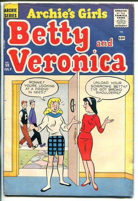 Archie S Girls Betty And Veronica 55 Spicy Art 1960 Vg Comic Books