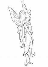 Coloring Pages Fairies Disney Fairy Tinkerbell Silvermist Colouring Tumblr Cartoon Concept Neverbeast Choose Board sketch template