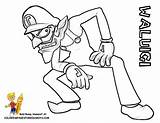 Coloring Pages Waluigi Muscular System Printable Print Becuo Library Coloringhome Comments Relay Life sketch template