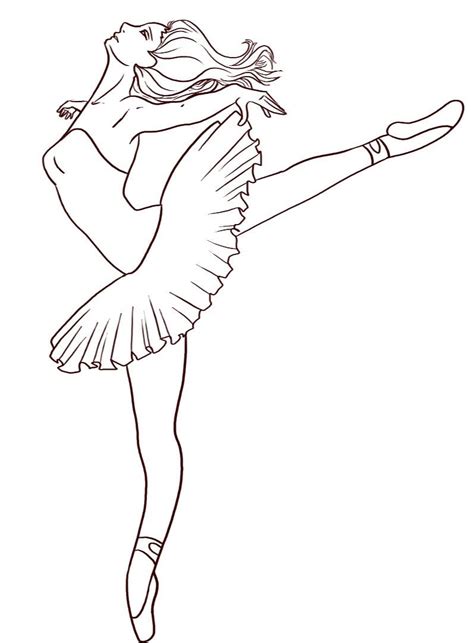 printable ballet coloring pages  kids
