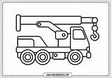 Camiones Imprimir Camion Grua Rincondibujos Gruas Loudlyeccentric Getdrawings Rincon sketch template