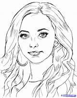 Face Girl Side Drawing Coloring Pages Keywords Portrait Suggestions Choose Board Outline Related Long sketch template