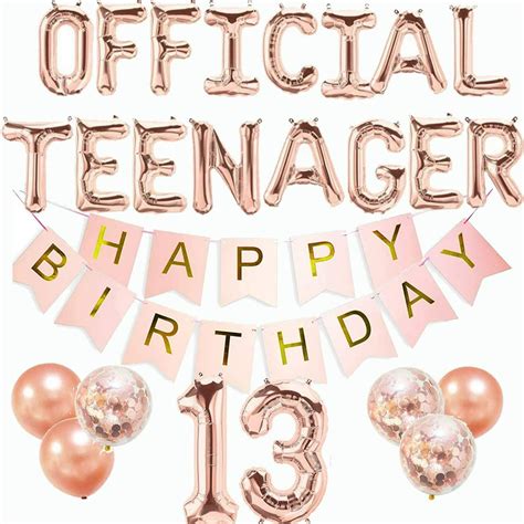 official teenager birthday decorations  birthday decorations girls