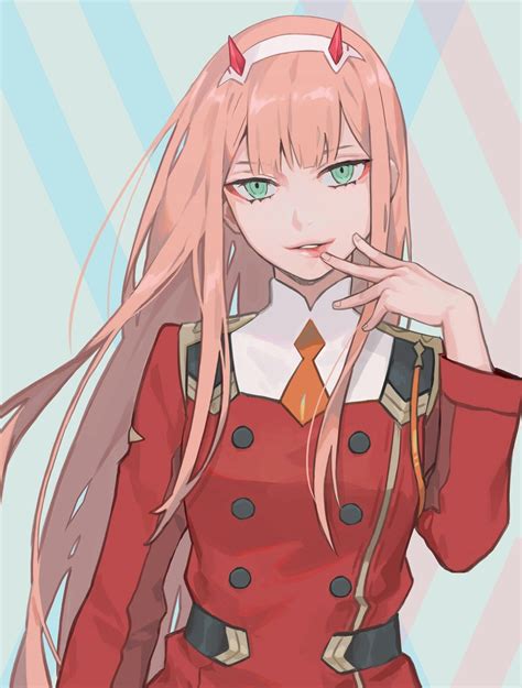 pin on darling in the franxx zero two