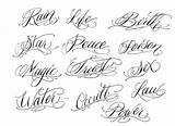 Cursive Fancy Alphabet Fonts Tattoos Tattoo Letters Lettering Script Calligraphy Styles Imgkid sketch template
