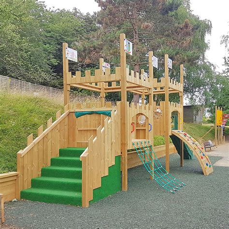castellated tower playspaces trade