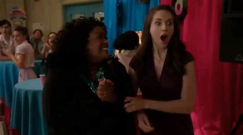 happy alison brie by cravetv annie community giphy donald glover