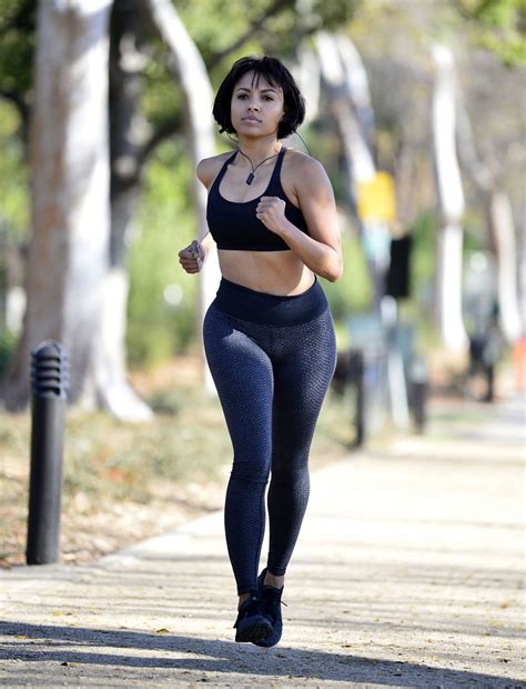 kat graham out jogging in los angeles 02 05 2019 hawtcelebs