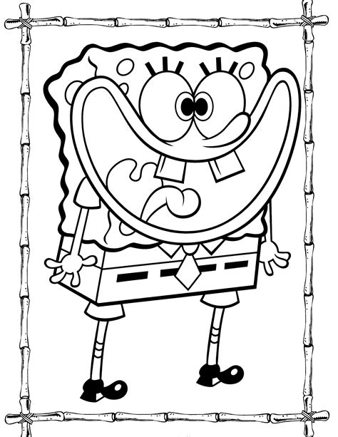 spongebob drawing game  getdrawings