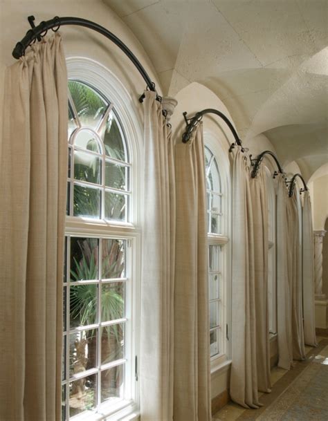 casual curtain   circle window home depot double rod