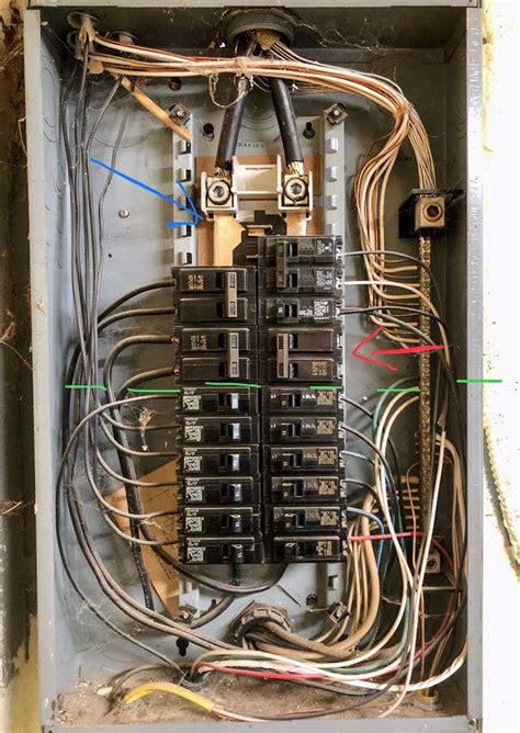 electrical replace circuit breaker  split bus panel home improvement stack exchange