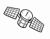 Satelite Coloring Constellation Coloringcrew Dibujo Space Bear Great Martian Bike sketch template