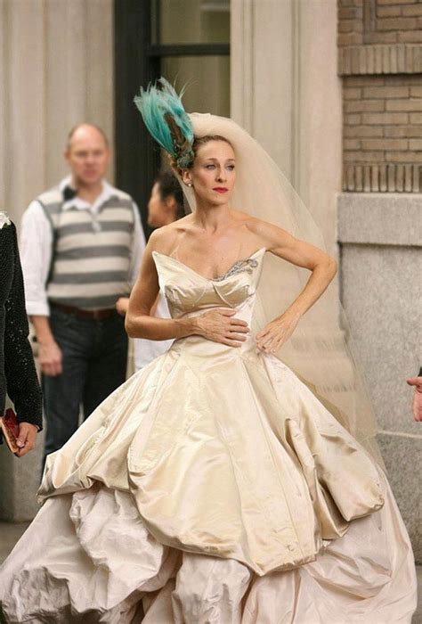 sex and the city the 30 most iconic movie wedding dresses of all time popsugar fashion
