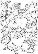 Lion King Pages Coloring Printable sketch template