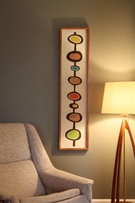 Mid Century Modern Wall Art Witco Inspired The Lilee Etsy Vintage