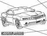 Coloring Camaro Pages Chevrolet Car Bumblebee Chevy Ss Cars Getcolorings Getdrawings Print Color Colorings Choose Board Muscle sketch template