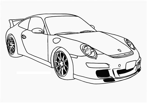 race car dod colouring pages