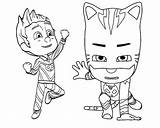 Masks Pages Catboy Mask Mewarnai Helden Pyjama Rocks Sheets Ninjalinos Coloringpagesfortoddlers Ausmalen sketch template