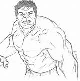 Hulk Face Template Coloring Mask Sketch sketch template