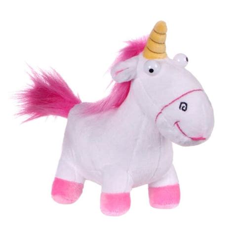 fluffy unicorn despicable  small soft plush toy   character