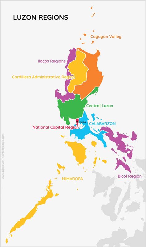 Major Island Divisions Luzon Island Group Discover The Philippines