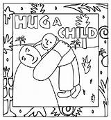 Hug Coloring Child Community Pages Neighborhood Crayola Print Au Printed sketch template