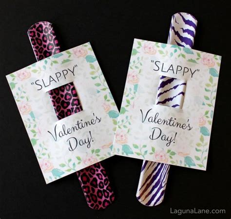 slappy valentines day  slap bracelet cards laguna lane