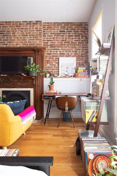 square foot brooklyn studio apartment feels  bigger tiny