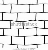 Bricks Bacground Handdrawn sketch template