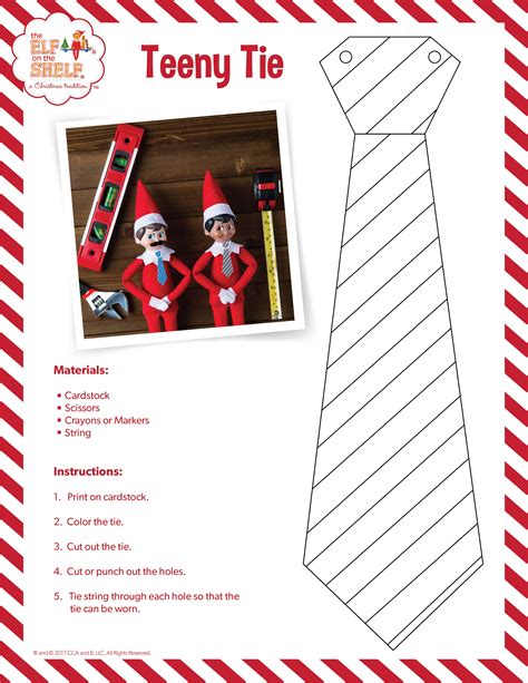 printable diy elf   shelf clothes pattern