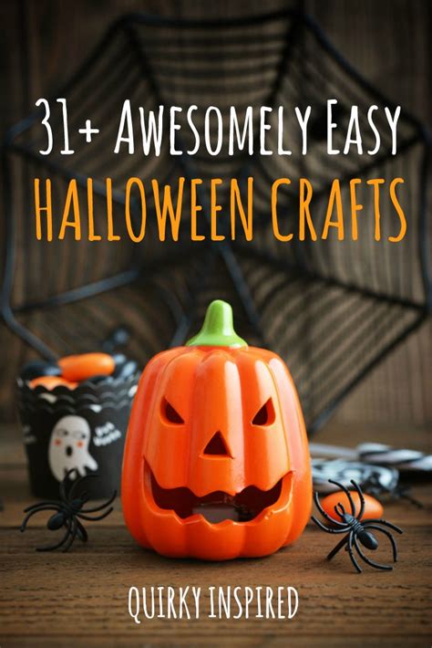 awesomely easy halloween crafts   ghoulishly cool