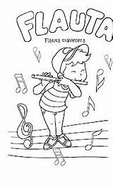 Flauta Instrumentos Travesera Viento Musicales Riomar Educacion Flautas Materialdeisaac Isaac Belen sketch template