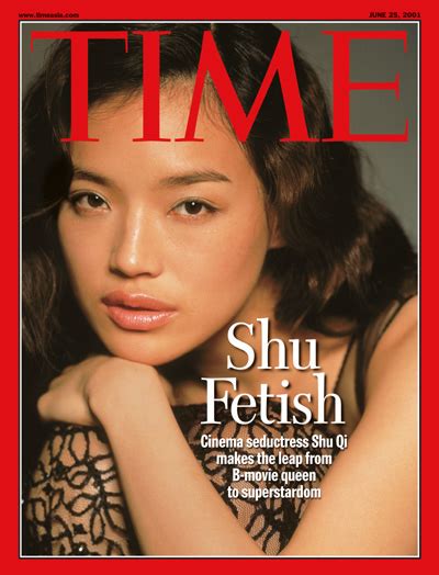 time magazine cover shu fetish june 25 2001 shu qi actress taiwan china millennium