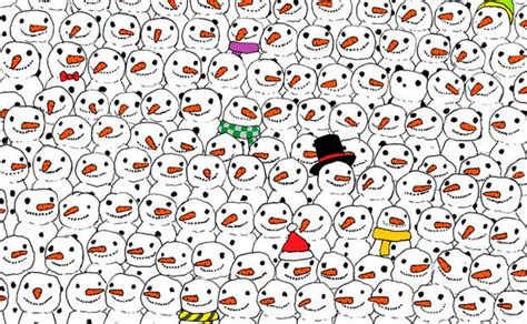 suchbild panda unter schneemaennern wo ist walter versteckte bilder
