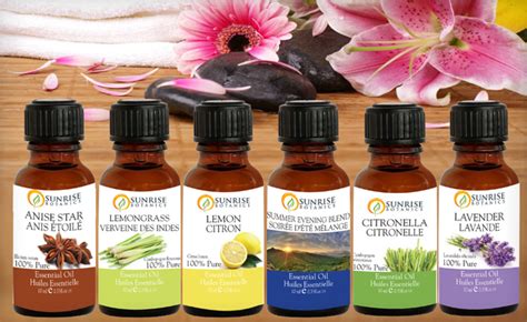 39 For A 6 Pack Of Essential Oils From Sunrise Botanics A 90 Value