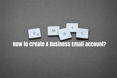 create  custom email address     business email