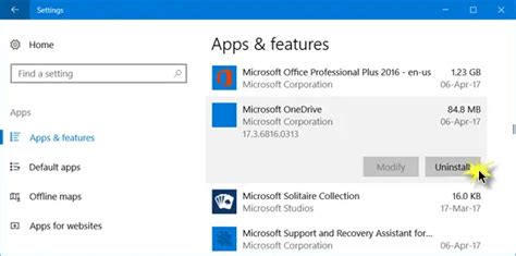 How To Remove Or Uninstall Microsoft Onedrive App In Windows 11 10