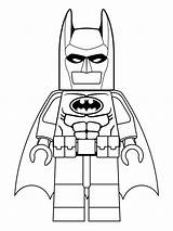 Coloring Pages Getcolorings Lego Batman sketch template
