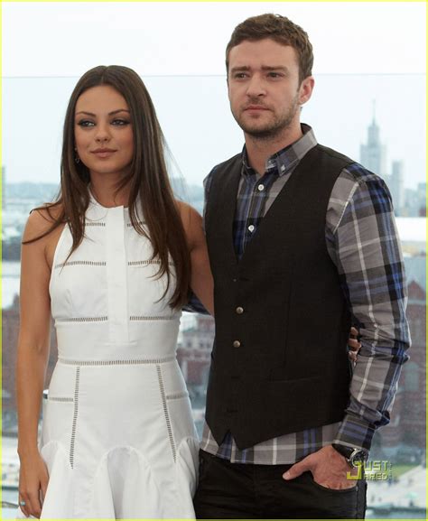 Mila Kunis And Justin Timberlake Friends With Benefits Moscow Photo