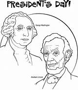 Coloring Presidents President Pages Washington George Lincoln Abraham Kids Sheets Printable Worksheets Print Drawing Carver Color Template First Worksheet February sketch template