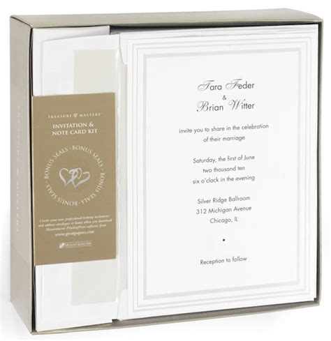 plain white invitation kit invitation design blog