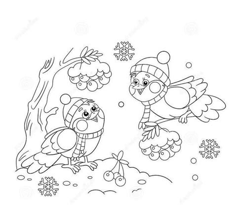 birds  winter coloring pages bird coloring pages coloring pages
