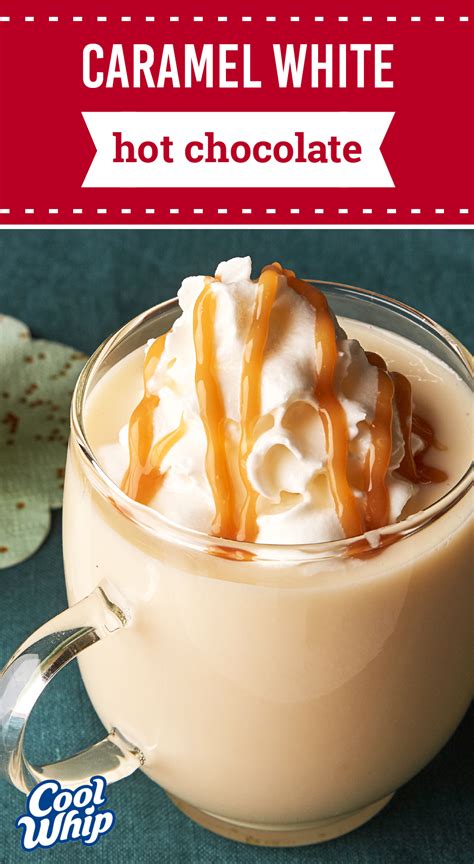 caramel white hot chocolate discover a new winter favorite today with