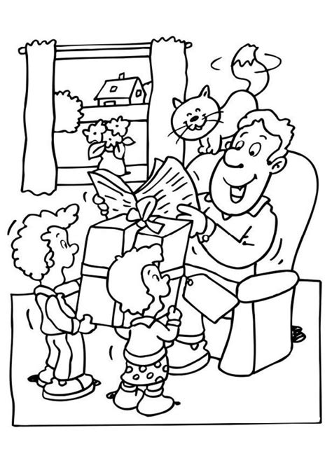 fathers day coloring page coloring home