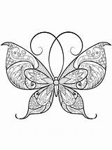 Papillon Coloriage Colorare Insetti Vlinders Moeilijk Adulti Motifs Insectos Schwer Insectes Justcolor Coloriages Adultos Papillons Schmetterlinge Farfalle Jolis Ausmalbilder Adultes sketch template