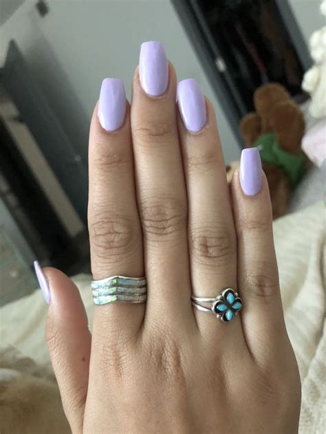 lavender nails purple acrylic nails light purple nails purple nails