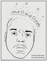 Tupac Rap Rapper Eazy Mixtape sketch template