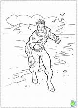 Aquaman Coloring Pages Dinokids Print Close Printable Books sketch template