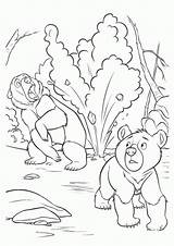 Bear Brother Pages Coloring Coloringpages1001 sketch template