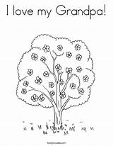 Coloring Grandpa Tree Pages Trees Flowers Arbol Plants Es Un Color Printable Lilac Este Print Tracing Well Getcolorings Built California sketch template